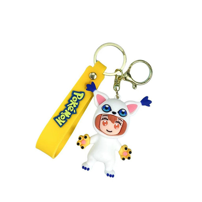 Wholesale PVC Cartoon Doll Keychain JDC-KC-BaoDou005