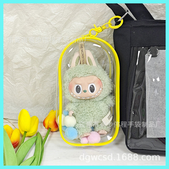 Wholesale Simple Hanging Bag PVC Transparent Outgoing Portable