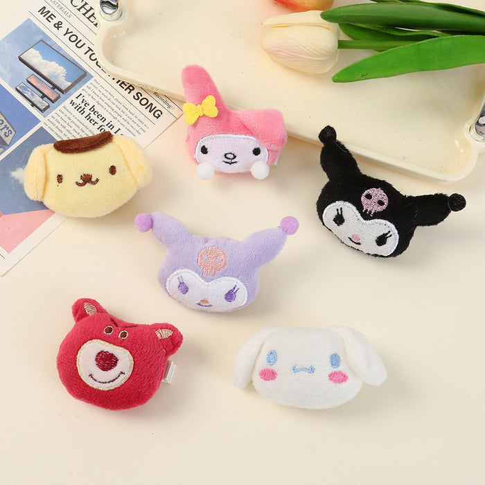 Wholesale Cartoon Children's Doll Hairpin Hair Accessories suit Girl  Hair Rope suit Broken Hair Bangs Clip