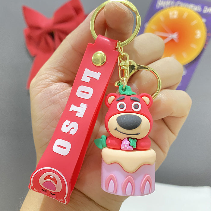 Wholesale PVC Cartoon Doll Keychain JDC-KC-WuYi179