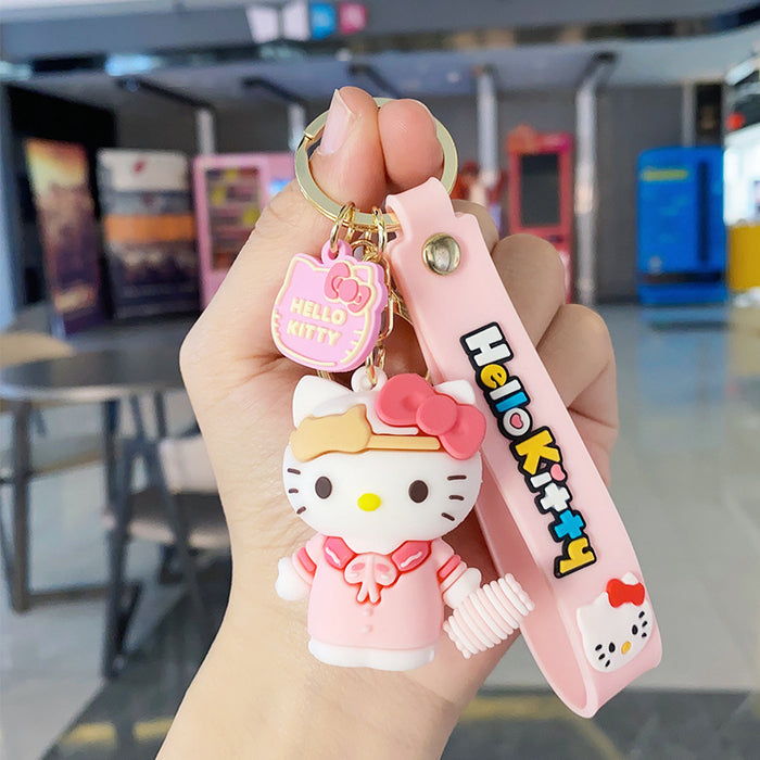 Wholesale PVC Cartoon Doll Keychain JDC-KC-NLu012