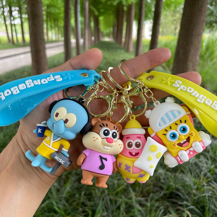 Wholesale Keychain Cartoon Doll Pendant Car Keychain Small Gift Wholesale