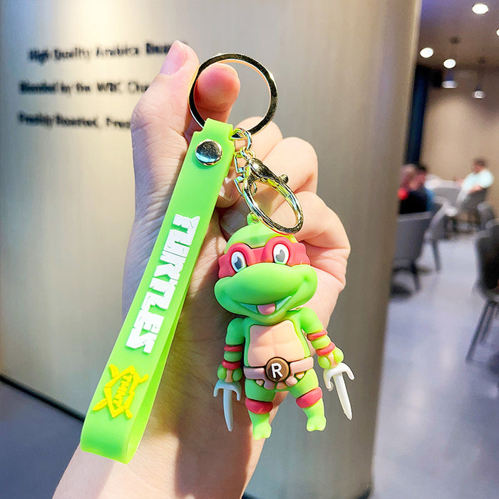 Wholesale PVC Cartoon Silicone Doll Keychain JDC-KC-MLZ001