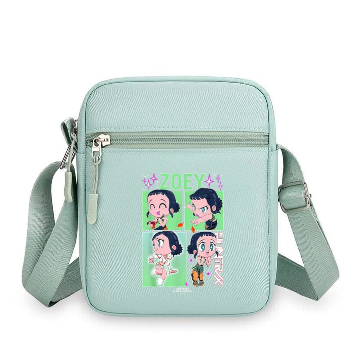 Wholesale Anime Cartoon Print Small Square Shoulder Bag For Boys Girls Cute PVC Crossbody Purse Fashion Accessory