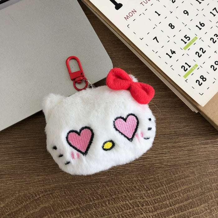 Wholesale Cute expressions, boys' bags, pendants, girls' hearts, backpacks, keychains, car plush toys, hanging decorations