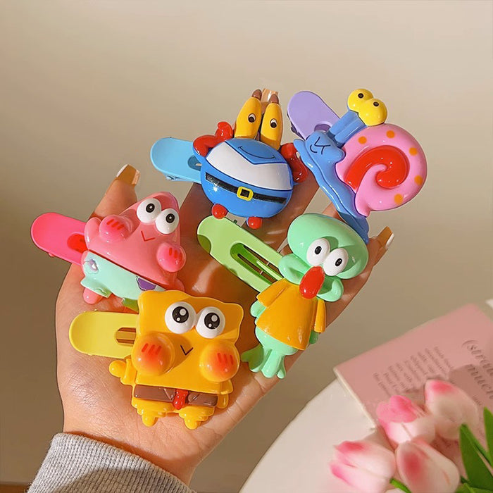 Wholesale Cute Cartoon Resin Hairpin JDC-HC-QiY014