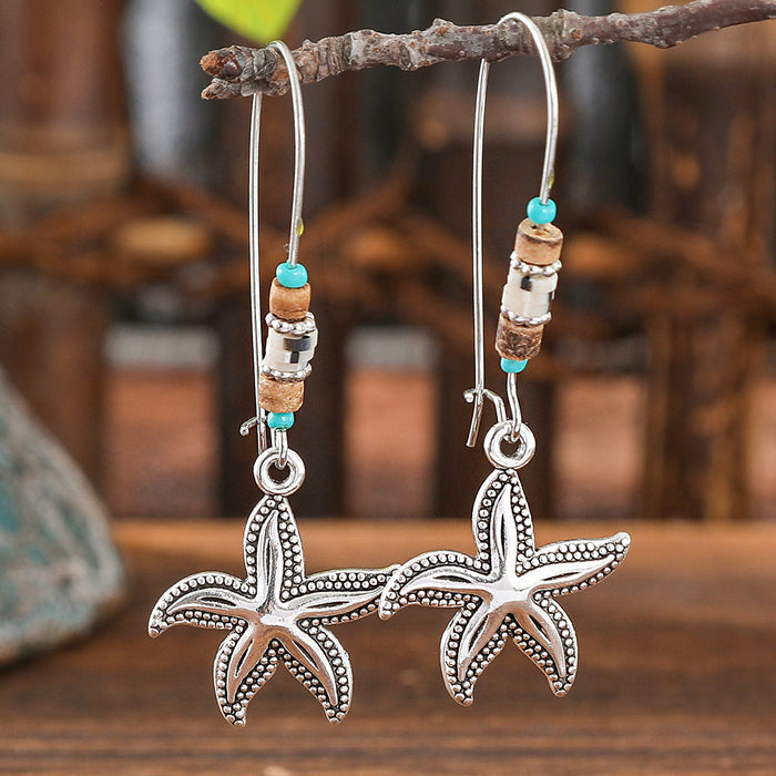 Wholesale Bohemian Drop Acrylic Earrings Vintage Fashion Accessory MOQ≥2