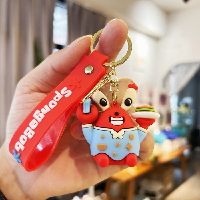 Wholesale PVC Cartoon Doll Keychain JDC-KC-ChuC013