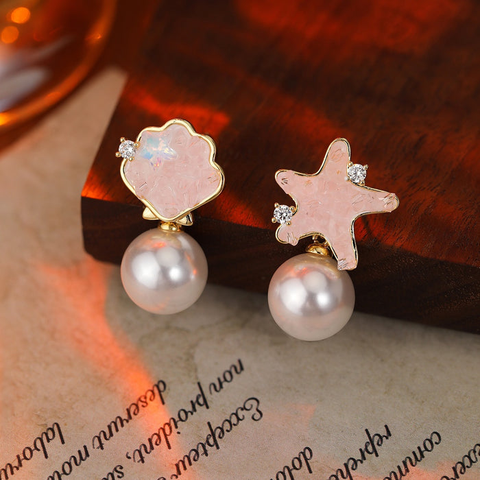 Wholesale Gradient Crystal Earrings Series Fashion Earrings Light Luxury Fashion Earrings