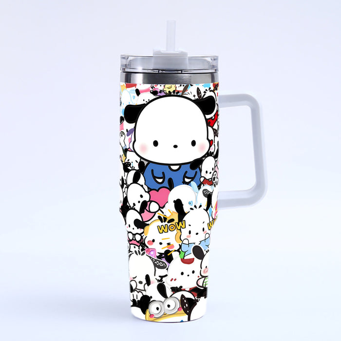 Wholesale 40oz Car Cup  Cartoon Stainless Steel  ice bullies cup Tumbler Thermos Cup