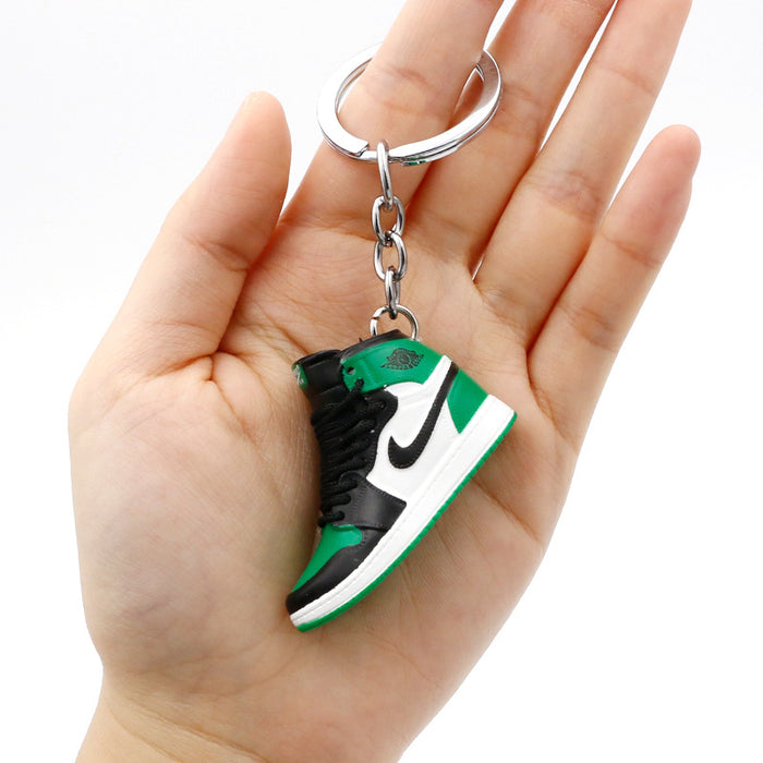 Wholesale PVC Mini Basketball Shoe Keychain JDC-KC-QLPing008