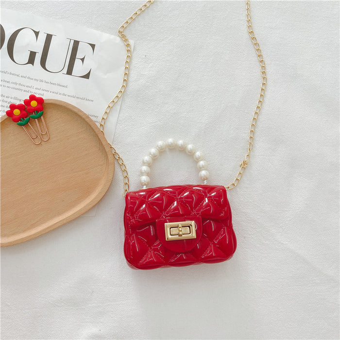 Wholesale Jelly bag, hand-held mini bag, children's cute little shoulder bag