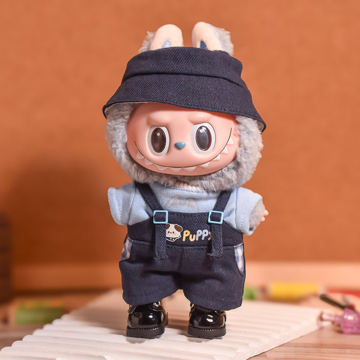 Wholesale Clothes suit Vinyl Face Rab Cloth Doll Clothes Change