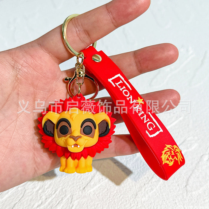 Wholesale Cartoon Anime Keychain Anime Cute Key Pendant Doll Bag Pendant Keychain