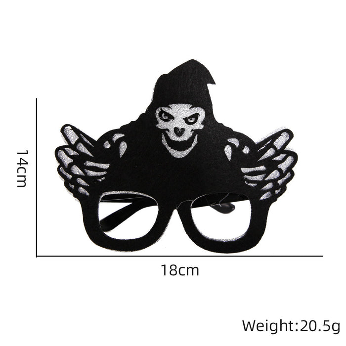 Wholesale Glasses Funny Photo Props Ghost Festival Party Decoration Supplies  Cartoon Plastic Glasses