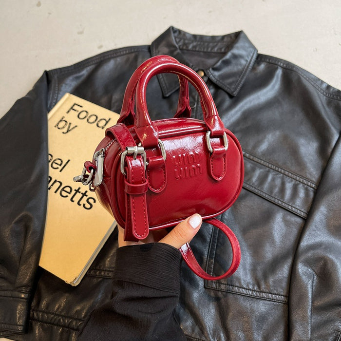 Wholesale Retro mini handbag, girl's parent-child super small pillow bag, crossbody bag