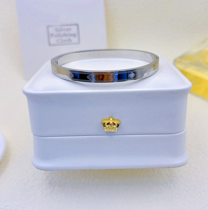 Wholesale Solid bracelet titanium steel gold bracelet