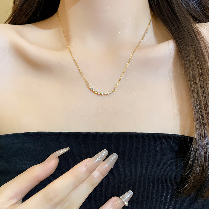 Wholesale Titanium Steel Pearl Necklace