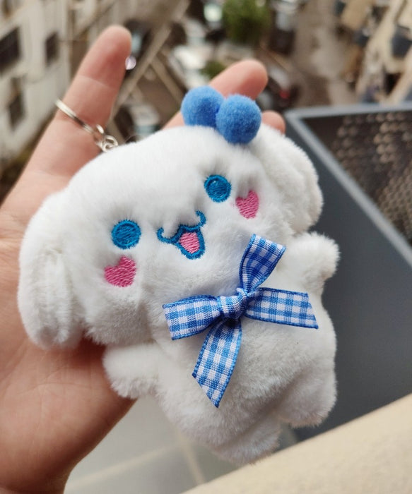 Wholesale Cute Kuromi Plush Doll 4-inch Grabber Doll Cartoon Yugui Dog Bag Pendant JDC-KC-RC002