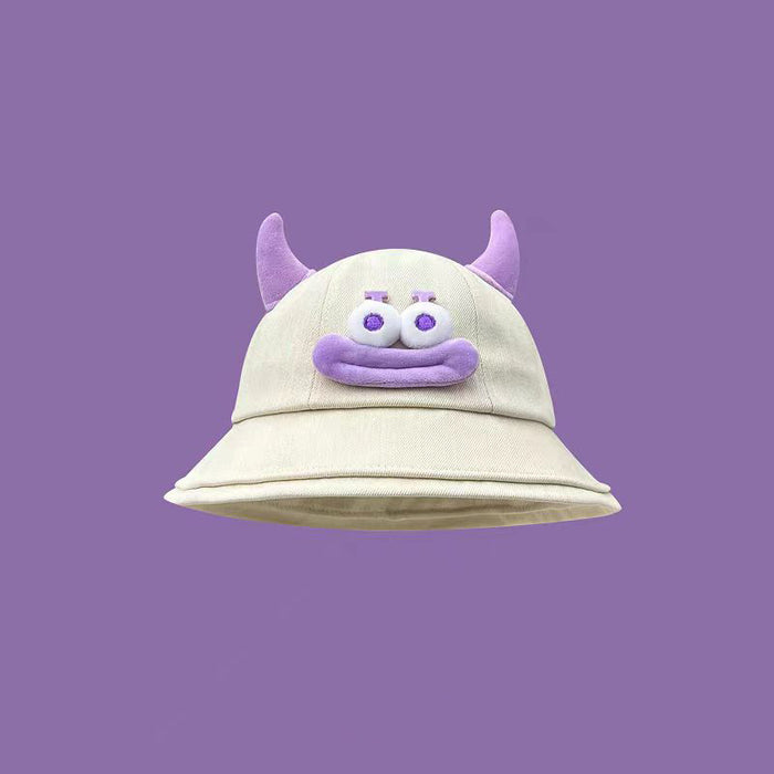 Wholesale Cute sunscreen basin hat, new cartoon fisherman hat