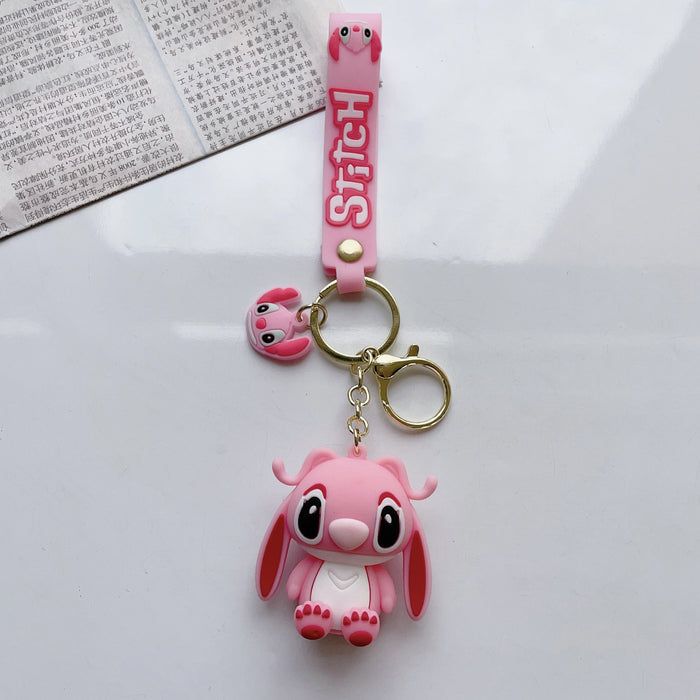 Wholesale Creative Doll Pvc Soft Keychain JDC-KC-JuShu028