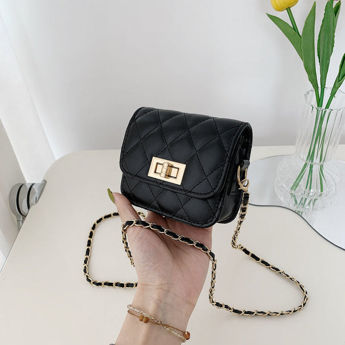Wholesale Lingge chain bag versatile crossbody bag mini bag