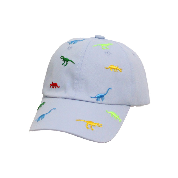 Wholesale Dinosaur Embroidered Boys and Girls Children's Cotton Baseball Cap