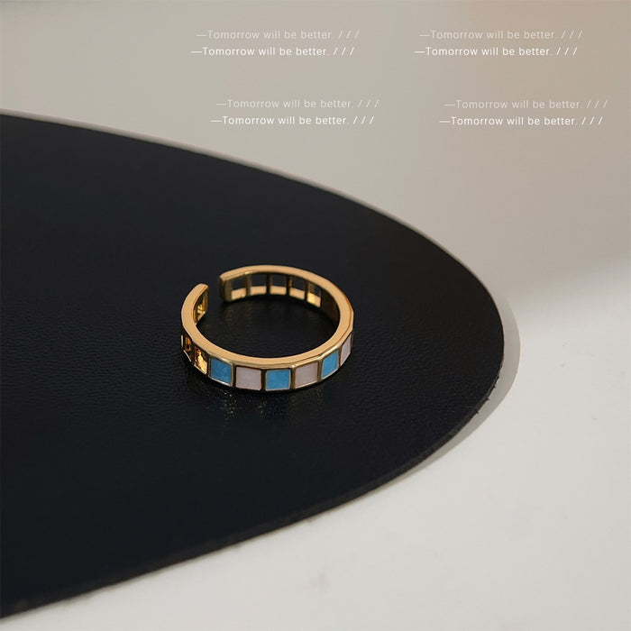 Wholesale Vintage fashion ring with niche design and adjustable opening for personality