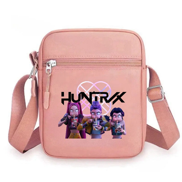 Wholesale Anime Cartoon Print Small Square Shoulder Bag For Boys Girls Cute PVC Crossbody Purse Fashion Accessory