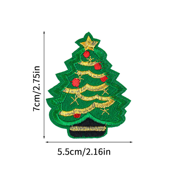 Wholesale Christmas Cloth Patch DIY Patches