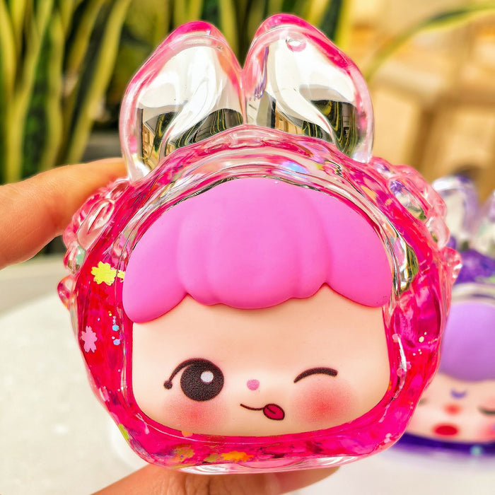 Wholesale Cute cartoon luminous quicksand desktop decoration