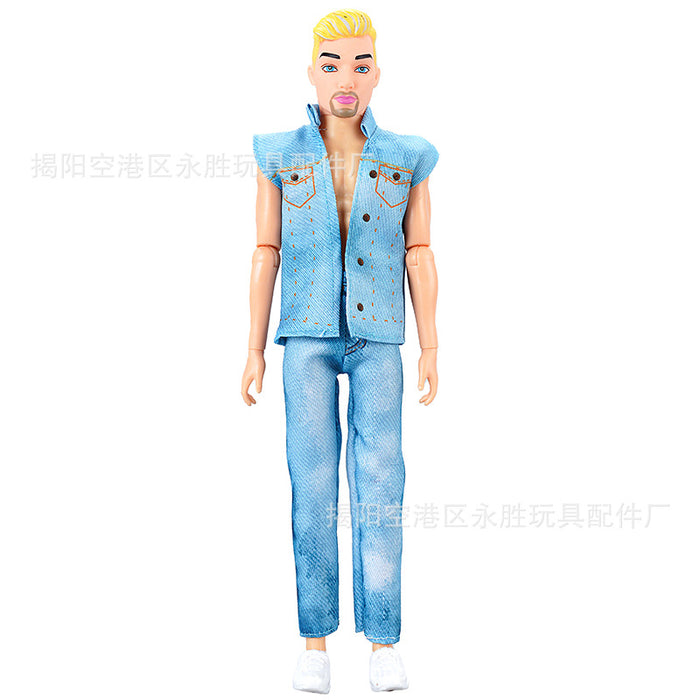 Wholesale Doll clothing design movie with model couple doll clothes