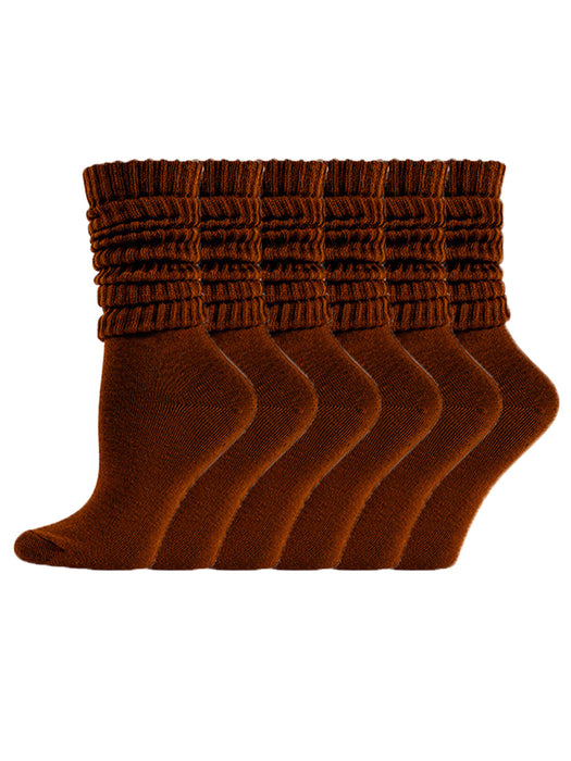 Wholesale American style long tube socks for women spring and autumn solid color autumn and winter thick warm calf socks