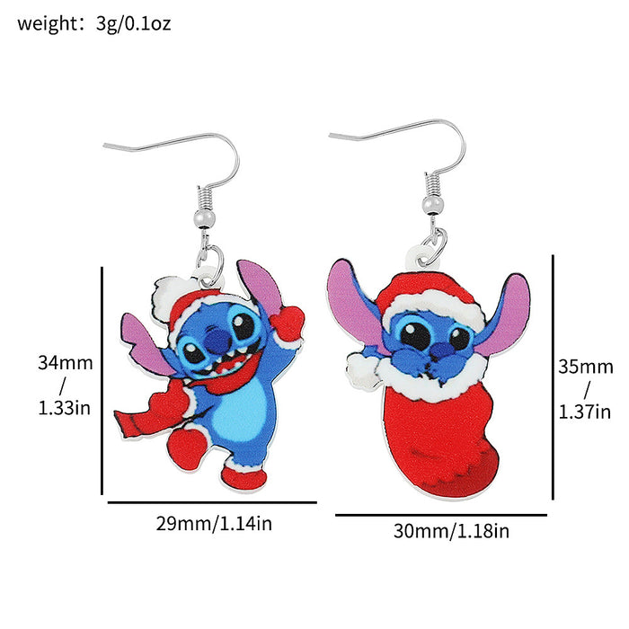 Wholesale anime star baby acrylic earrings Cartoon Doll earrings