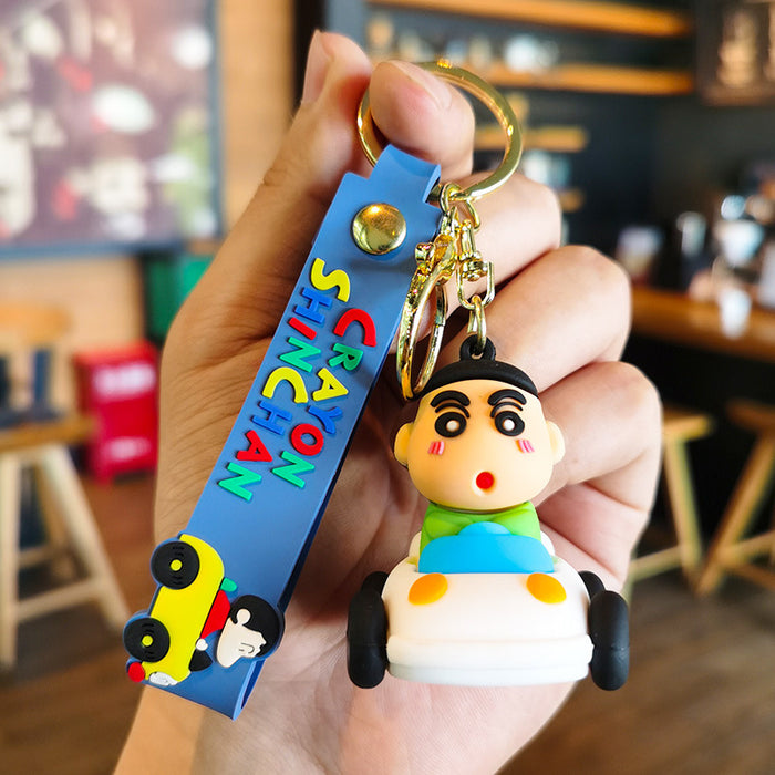 Wholesale Cartoon Silicone Doll Keychain JDC-KC-Tingm296