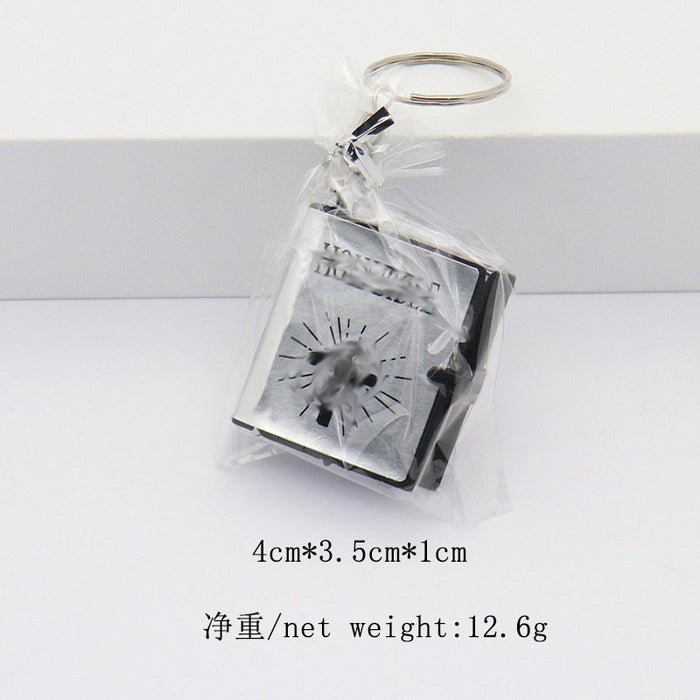 Wholesale Paper Mini Halloween Cross Keychain JDC-KC-KangX003