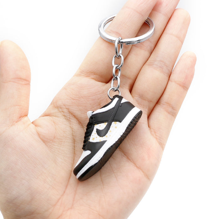 Wholesale PVC Basketball Shoe Model Keychain JDC-KC-QLPing016