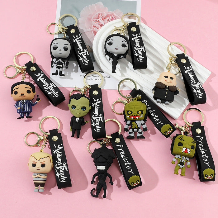 Wholesale Doll PVC Plastic Keychain JDC-KC-QiChao021