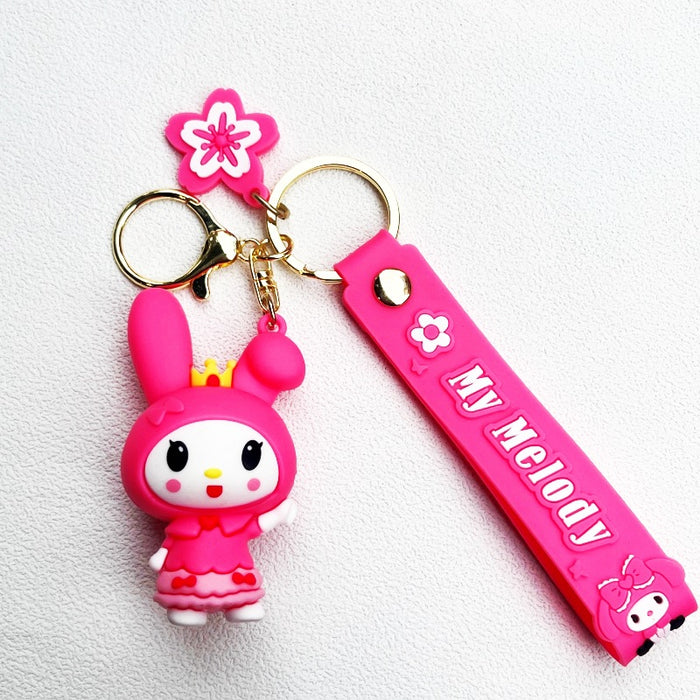 Wholesale PVC Cartoon Doll Keychain JDC-KC-WuYi181