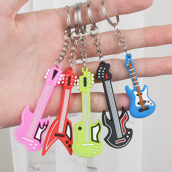 Wholesale 10PCS Cartoon Animal PVC Keychains