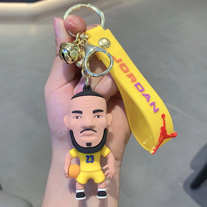 Wholesale Basketball James Irving Curry Exquisite Doll Keychain JDC-KC-XiongQ001