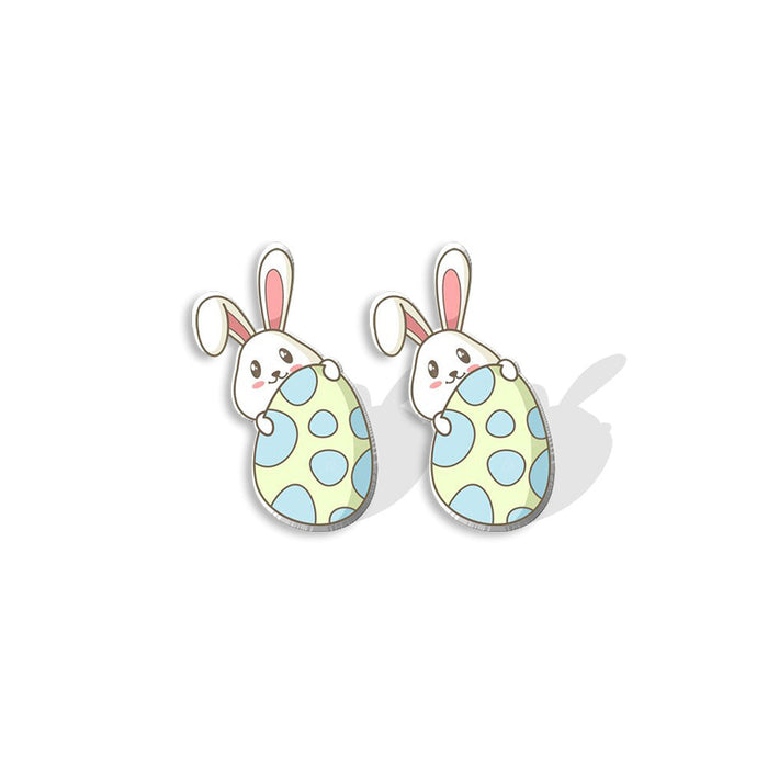 Wholesale Earrings Acrylic Cute Cartoon Animation (M) JDC-ES-XiangL064