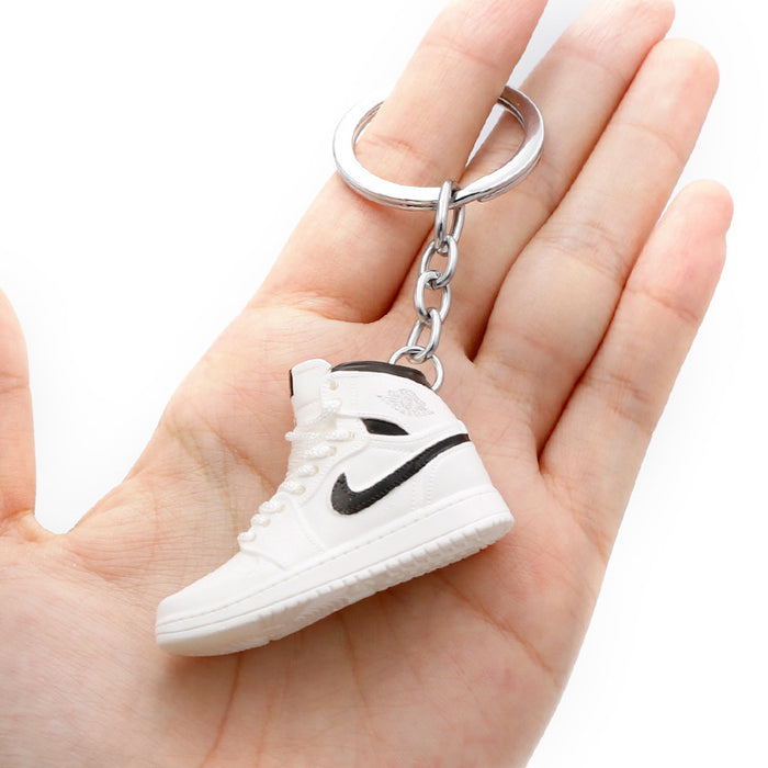 Wholesale PVC Mini Basketball Shoe Keychain JDC-KC-QLPing008