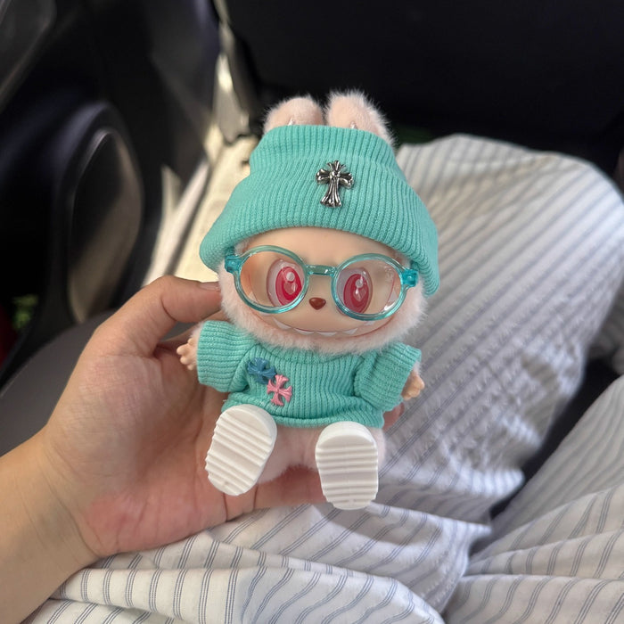 Wholesale Doll Clothes Heart-Eyeing Green 17cm