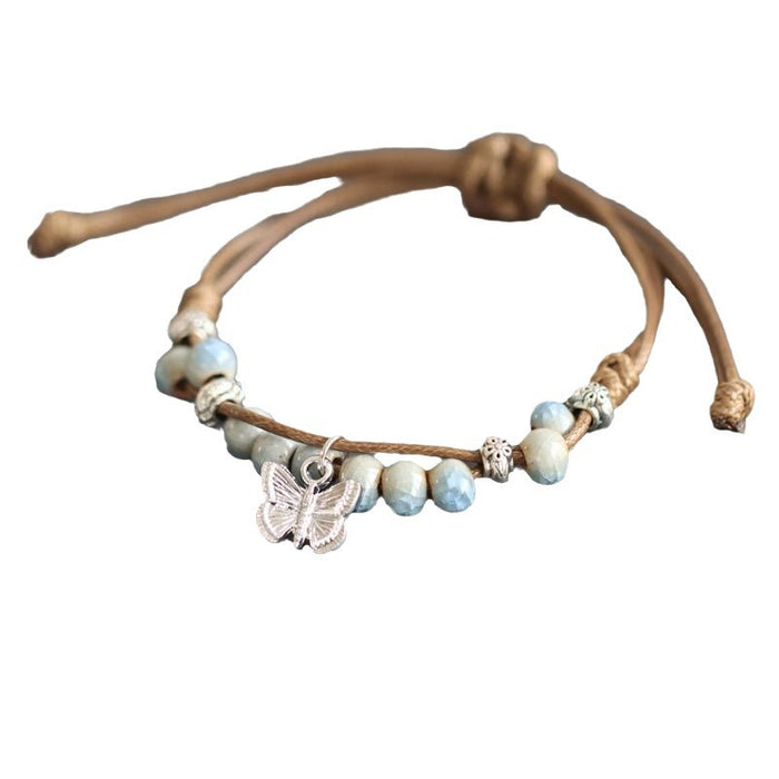 Wholesale Butterfly Bracelet Bead Weaving Vintage Handmade