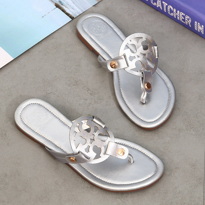 Wholesale Leather Flip-flops JDC-SP-BoH001