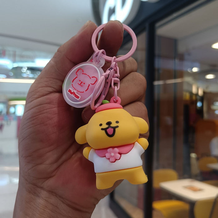 Wholesale PVC Cartoon Doll Keychain JDC-KC-KuangK019