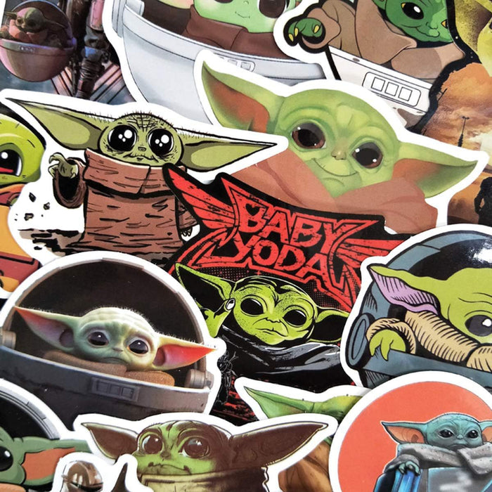 Wholesale 150pcs Cartoon cute waterproof sticker decoration refrigerator luggage flat sticker