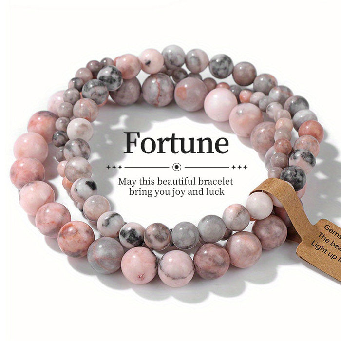 Wholesale Agate Turquoise Beaded Bracelet Retro Colorful Stone Bracelet Jewelry