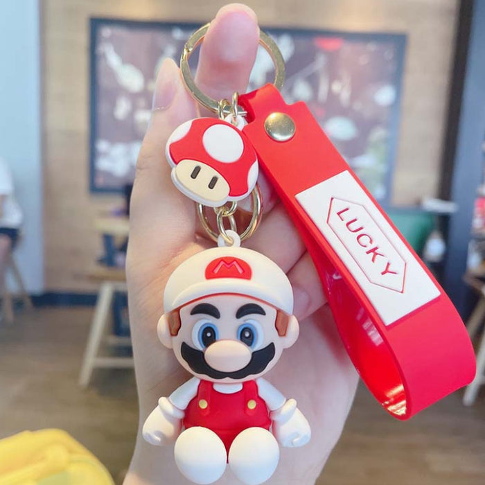 Wholesale Cartoon Doll Silicone Keychain JDC-KC-Benxin023